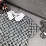 gucci Double GG jacquard denim dress
