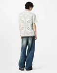 LV Embroidered Cotton T-Shirt