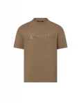 LV Embroidered Signature Cotton T-Shirt