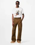 LV Graphic Embroidered Cotton T-Shirt