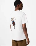 LV Graphic Embroidered Cotton T-Shirt