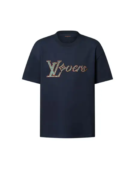 LV Vers Embellished Short-Sleeved T-Shirt