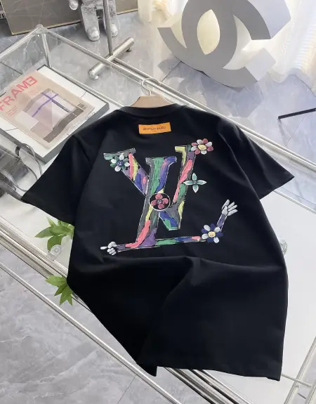 LV printed cotton T-shirt