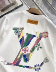LV printed cotton tshirt