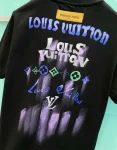LV printed cotton tshirt (3)
