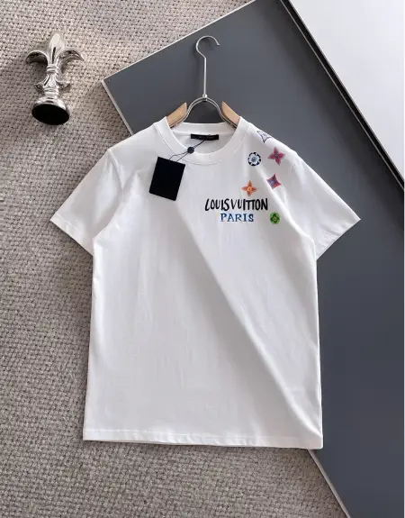 LV printed cotton T-shirt