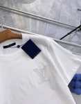 LV round neck embellished cottonn tshirt (17)