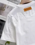 LV round neck embellished cottonn tshirt (17)