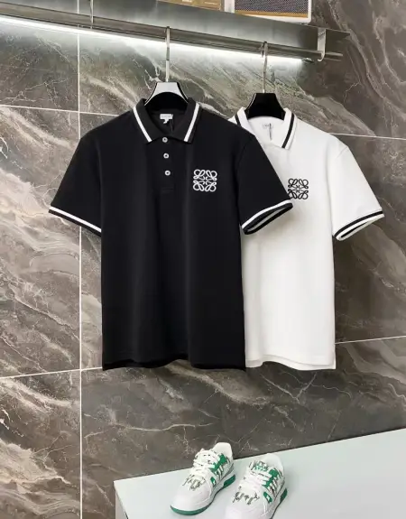 Loewe polo collar cotton T-shirt