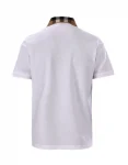 burberry check collar cotton tshirt (5)