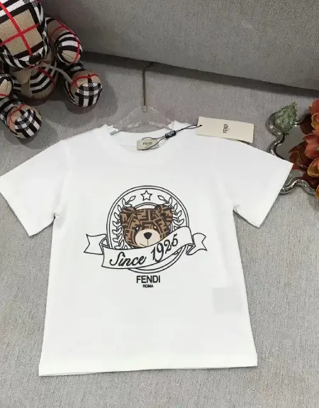 Fendi 2025 summer spring new logo T-shirt