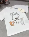 fendi 25 SS Prinnted cotton tshirt (1)