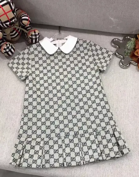 Gucci Double GG jacquard denim dress