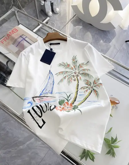 Louis printed cotton T-shirt