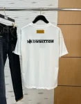 lv cotton printed round neck tshirt (3)