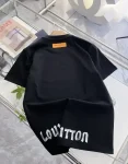 lv cotton printed round neck tshirt (1)